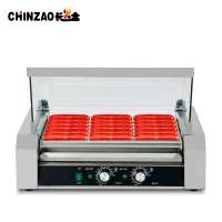 7 Rollers Commercial Electric Hot Dogs Roller Grill Machine