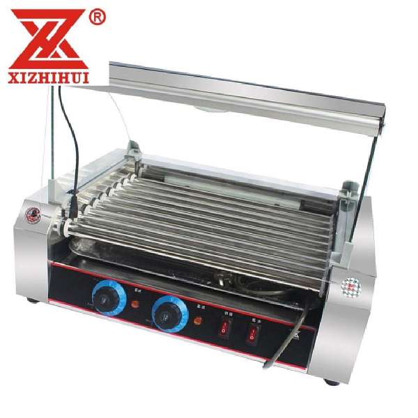 Hot dog roller grill commercial sausage griller